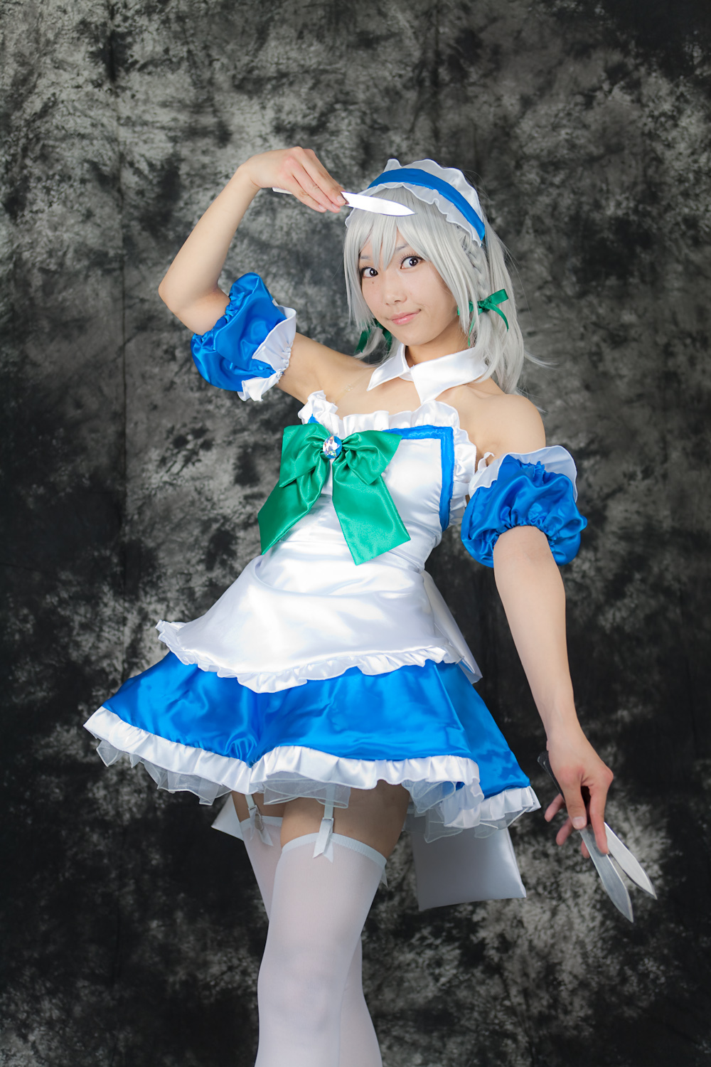 cosplay扮相美女套图 c77 Sakuya Izayoi　(3)